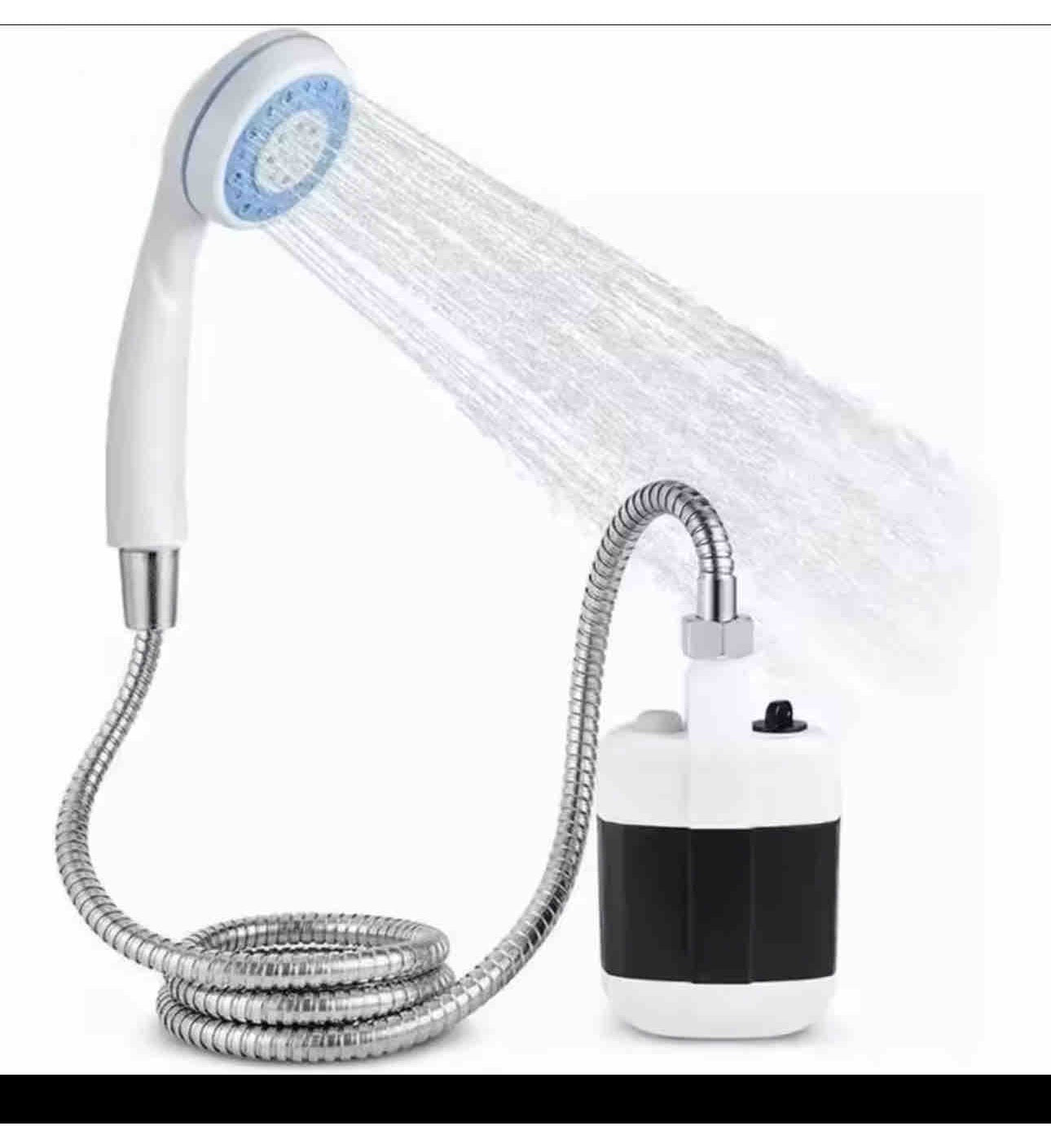 Ducha portátil para exteriores.