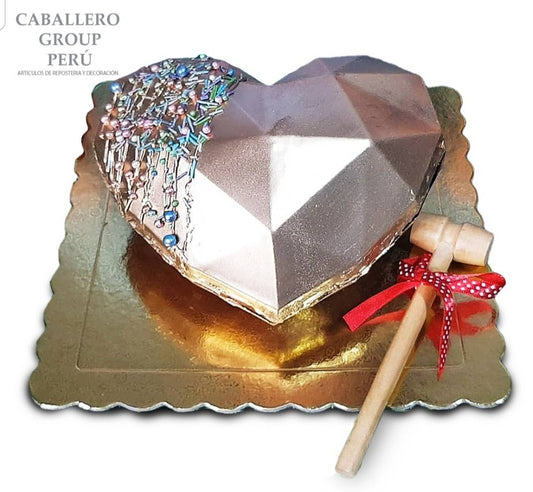 Corazón diamante grande