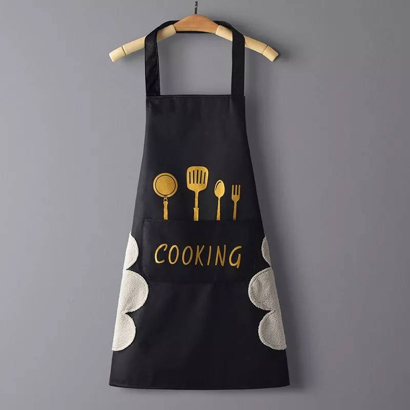 "Delantal de cocina, impermeable, resistente al calor "