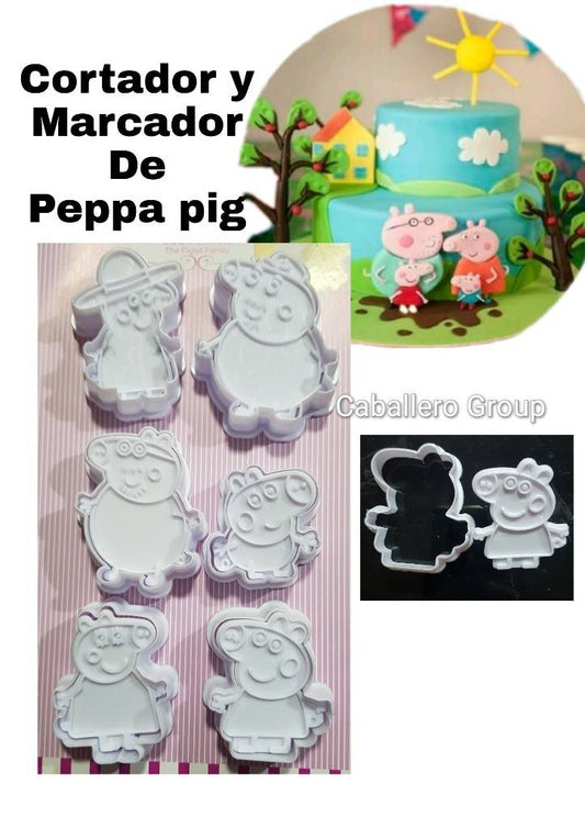 Cortadores de la peppa pig ap - 541