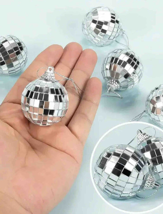 Esferas disco de diferentes tamaños.