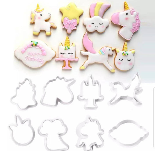 "Unicornio cortador de galletas"