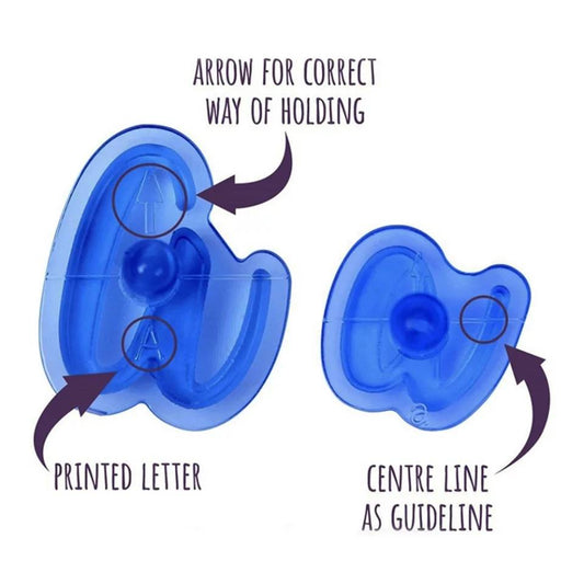 "Letras stamp mayúsculas"