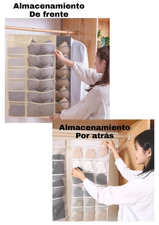 Bolsa organizadora colgante de ropa interior