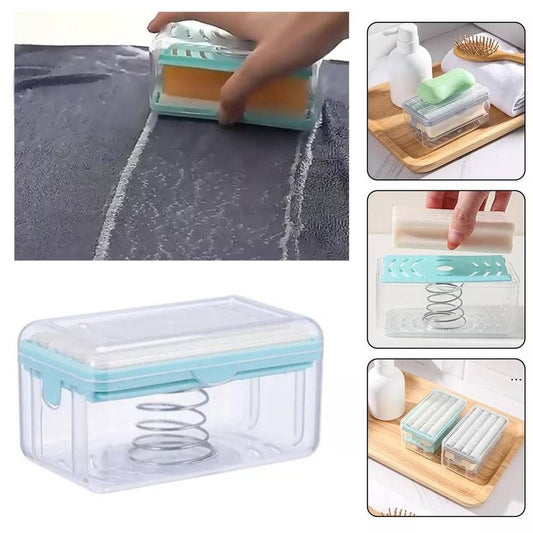 Jabonera para jabón de ropa.