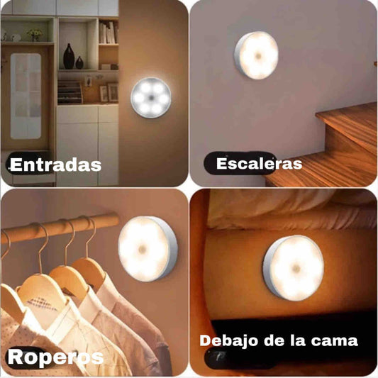 Luz LED con Sensor de movimiento