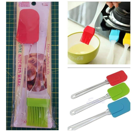 Paleta y brocha de silicona